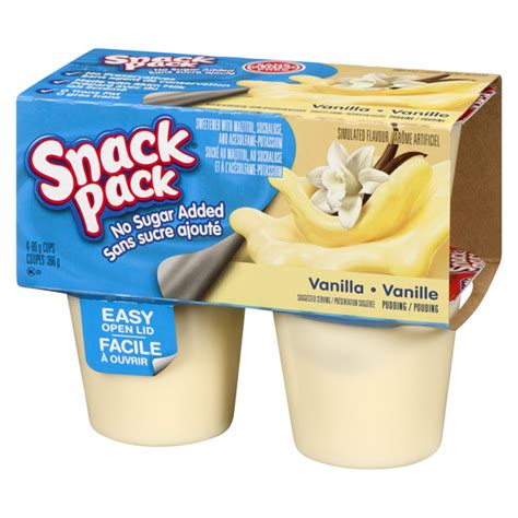 Hunts Pudding Snack Pack Nsa Vanilla The Market Stores