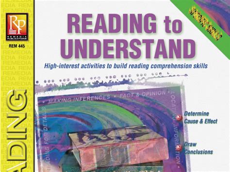 Reading To Understand Specific Skills Series Teaching Resources