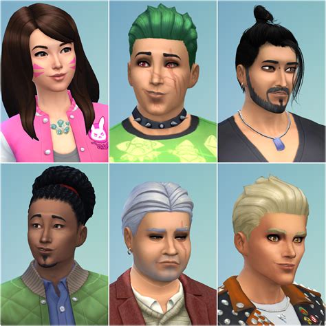 Sims 4 Hanzo Hair Ucfoz