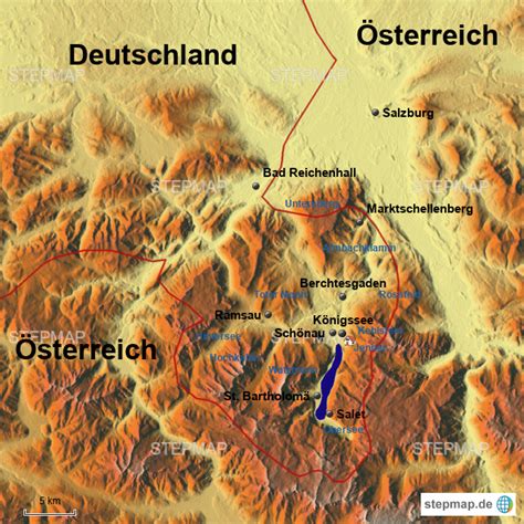 Stepmap Berchtesgaden Landkarte Für Deutschland