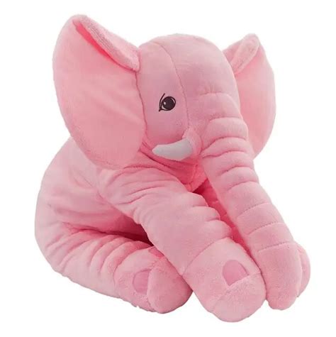 1pc 60cm Cute Elephant Plush Toy Stuffed Soft Pillow Baby Classical