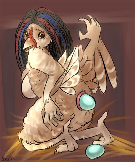 Rule 34 Anthro Avian Beak Bird Blush Breasts Chicken Cloaca Egg Egg