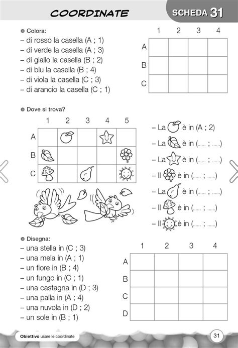 Il Reticolo Geografico Schede Didattiche Per La Scuola Primaria Artofit