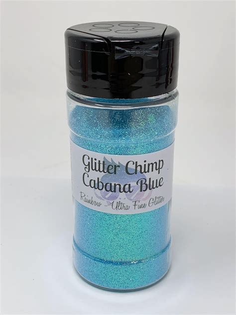 Cabana Blue Ultra Fine Rainbow Glitter Glitter Chimp