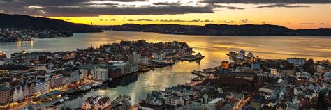 Discover The Northern Lights Hurtigruten Aerial View Bergen Stavanger