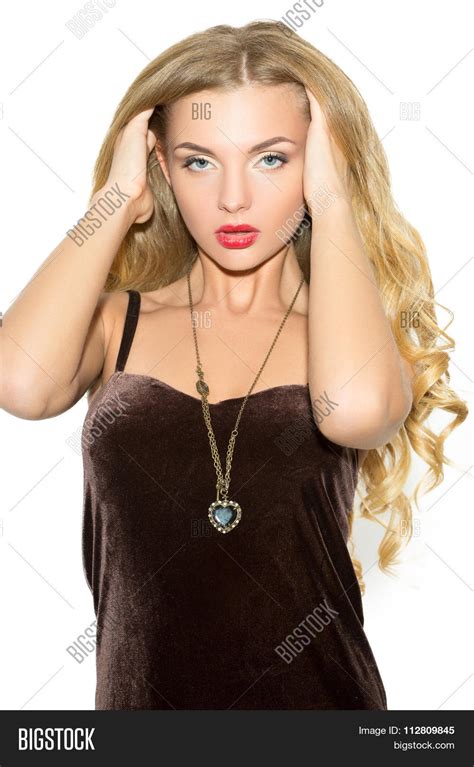 sexy fashionable curly image and photo free trial bigstock