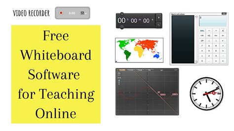 Free Whiteboard Software For Online Teaching Whiteboard Softwares For