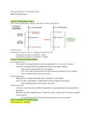 Pricing Channels Final Exam Study Guide 2 Pdf Pricing Channels