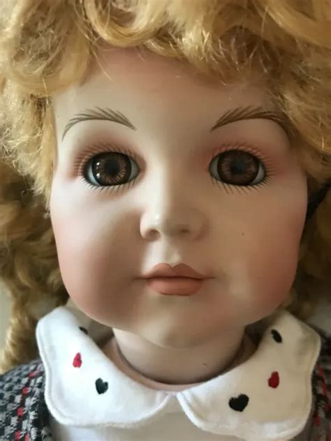 patricia loveless life size porcelain doll 28 blonde hair brown eyes 1997 39 99 picclick