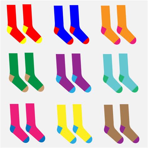 Colorful Socks Illustrations Royalty Free Vector Graphics And Clip Art