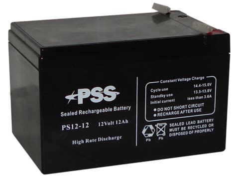 Specification Sheet Buy Online Pss12 Pss Battery 12 Volt 12 Ah