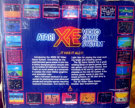Atari Xe Video Game System It Has It All Oldschoolcool