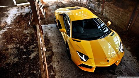 Lamborghini Aventador Car Hd Desktop Wallpaper Widescreen High Resolution