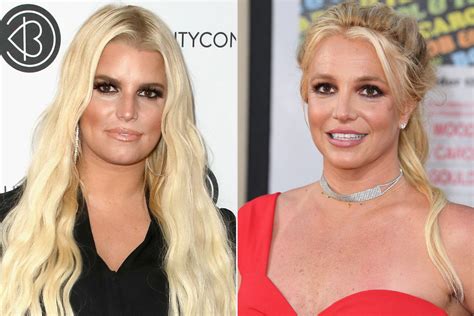 jessica simpson admires britney spears strength and ambition
