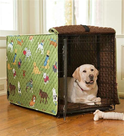 Diy Dog Crate Cover Diy Dog Crate Hack It Not Only Serves The