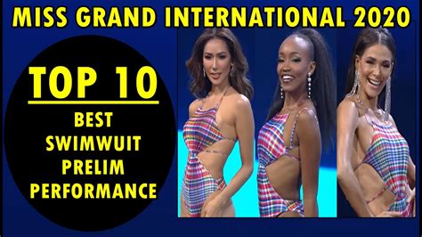 Miss Grand International 2020 Best Swimsuit Prelim Performance Top