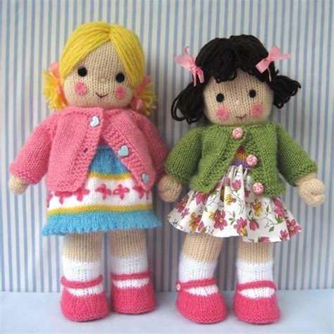 Free Knitting Patterns For Dolls Clothes And Toys Mikes Natura