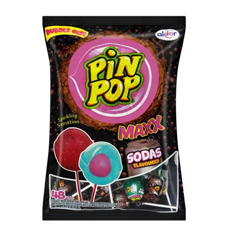 Pin Pop Maxx Sodas X48s Candykidz Megastore