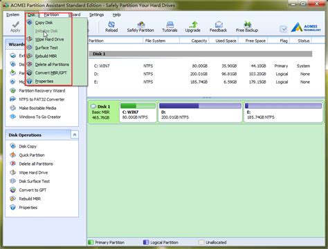 Aomei Partition Assistant Standard Manage Your Windows Partitions