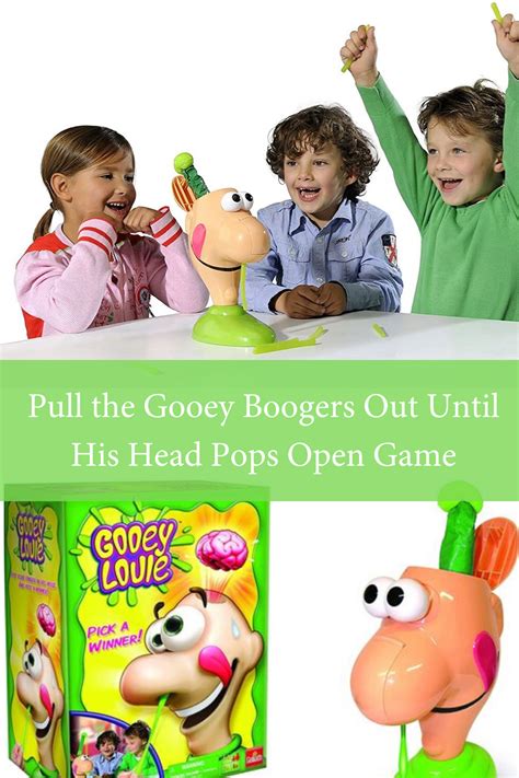 Gooey Louie — Pull The Gooey Boogers Out Until His Head Pops Open Game