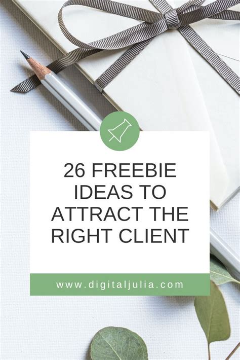 Freebie Ideas To Attract The Right Client Pinterest Manager