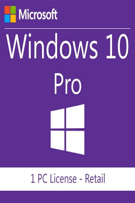 Microsoft Windows 10 Pro Professional 3264bit License Key