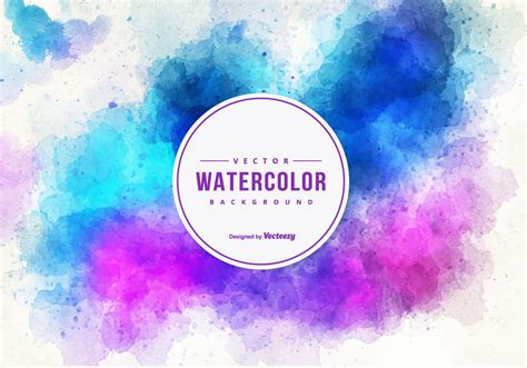 Beautiful Watercolor Vector Background Download Free
