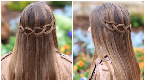 The colour highlights are equally creating such a glossy and cute appeal. How to Create a Loop Waterfall Braid | Cute Girls Hairstyles