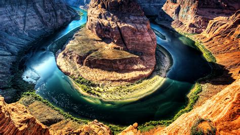 Wallpaper Rock Nature Cliff River Grand Canyon Terrain Tree