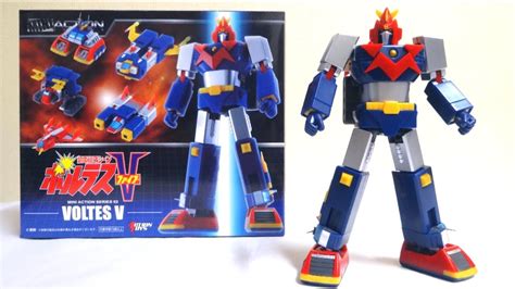 Action Toys Robot Series Mini Action Voltes V 6 Inches Tall Geek