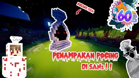 Penampakan Pocong Terseram Se Jagat Minecraft Youtube