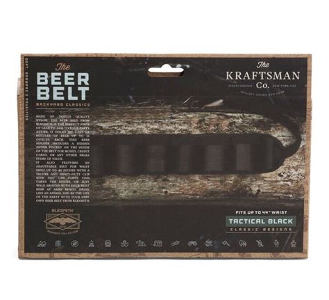 New Beer Belt By Blacksmith Beverage Belt Holds 6 Beers Free