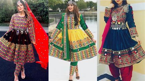 Latest Pathani Dresses Afghani Dresses Kpk Traditional Dresses With Traditional Jewellery Youtube