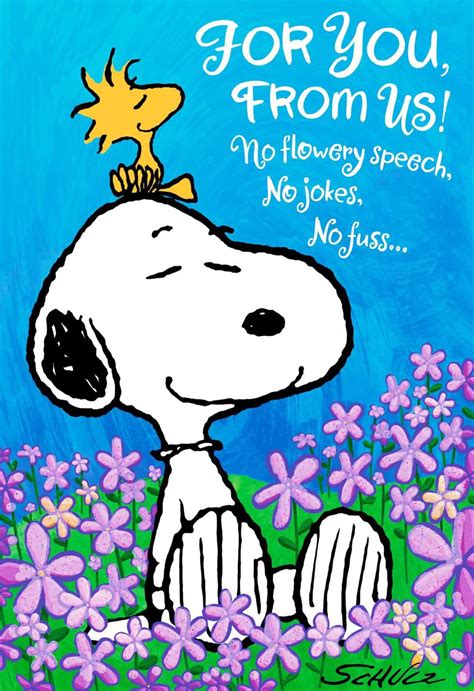 See more ideas about snoopy, snoopy birthday, snoopy and woodstock. Peanuts® Birthday Wish From Both of Us Card - Greeting Cards - Hallmark