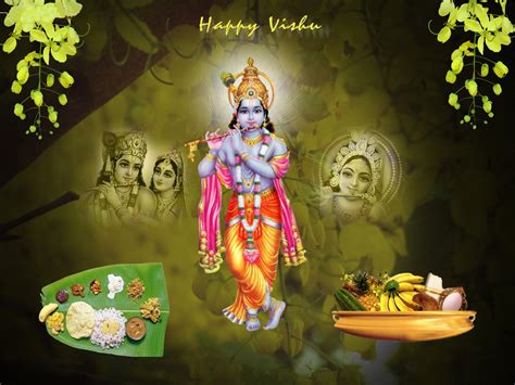 Latest Stylish Happy Vishu High Resolution Photo Image Festival Chaska