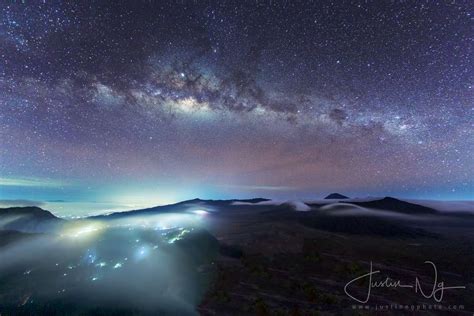 04 May 2019 Rising Milky Way Above Mount Bromo High Quality