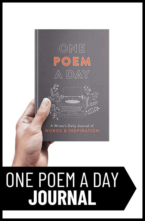 One Poem a Day: A Writer's Daily Journal of Words & Inspiration