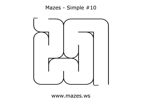 Simple Mazes Maze Ten Free Online Mazes