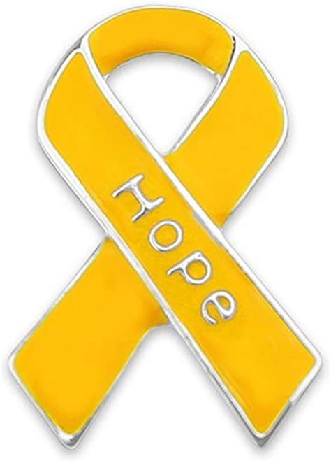 Childhood Cancer Awareness Gold Ribbon Hope Pin Jewelry