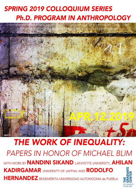 41219 The Work Of Inequality Papers In Honor Of Michael Blim