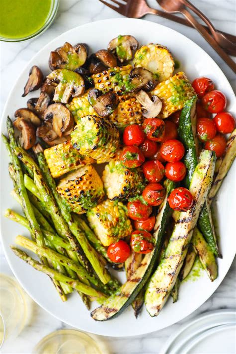 Easy Grilled Vegetables Damn Delicious