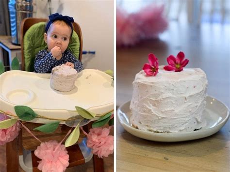 Healthy Smash Cake Sugar Free For Babys 1st Birthday
