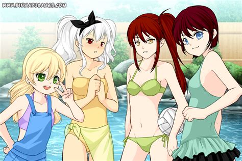 Anime Summer Girls Dress Up Game By Abc09827 On Deviantart
