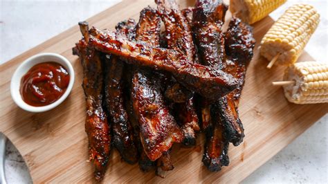 Tender Grilled Spare Ribs Recipe