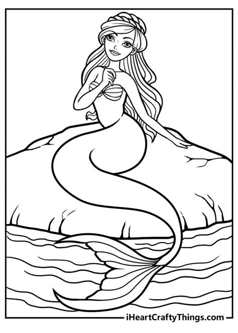 Mermaid Coloring Pages 100 Free Printables