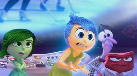 Inside Out Daisgust Joy Fear And Anger Disney Pixar Disney Xd Disney Movies Disney Stuff