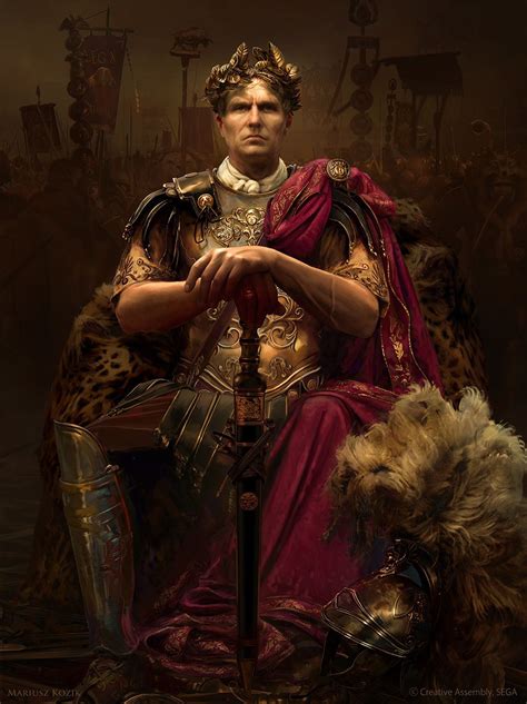 Julius Caesar Julio Cesar Império Romano Guerreiros Romanos