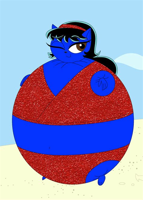 Tp Inflated Blueberry Kristina Winks Seductively By Berryviolet On