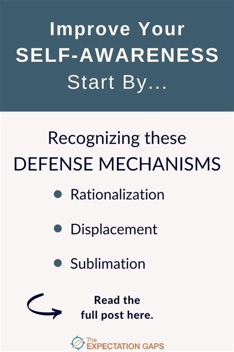 How To Be Aware Of Your Defense Mechanisms 1 Minute Motivation