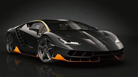 Wallpaper Car Supercars Vehicle Lamborghini Black